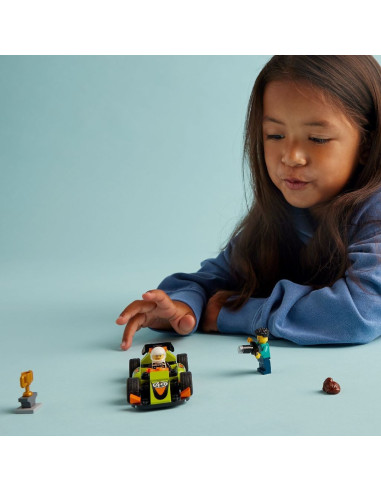 LEGO-60399,Lego City Masina De Curse Verde 60399