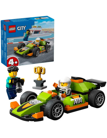 LEGO-60399,Lego City Masina De Curse Verde 60399