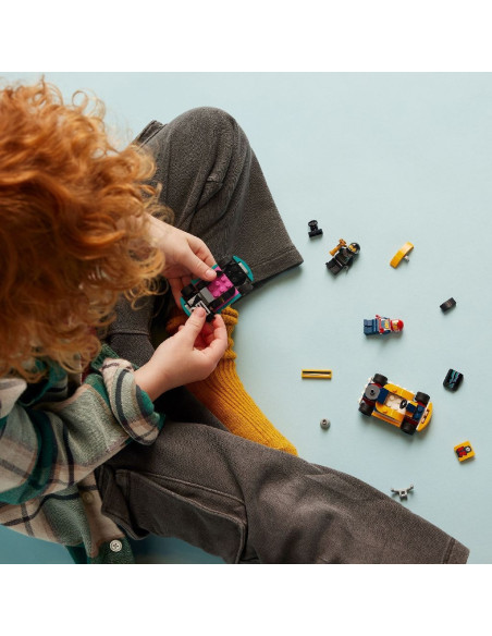 LEGO-60400,Lego City Carturi Si Piloti De Curse 60400