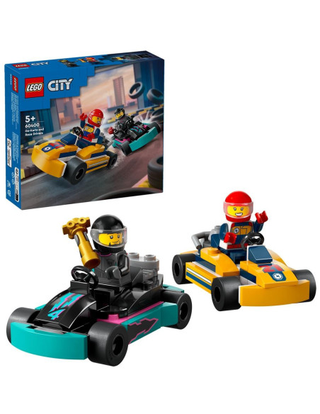 LEGO-60400,Lego City Carturi Si Piloti De Curse 60400
