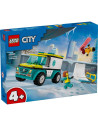 LEGO-60403,Lego City Ambulanta De Urgenta Si Practicant De Snow Boarding 60403