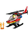 LEGO-60411,Lego City Elicopter De Pompieri 60411