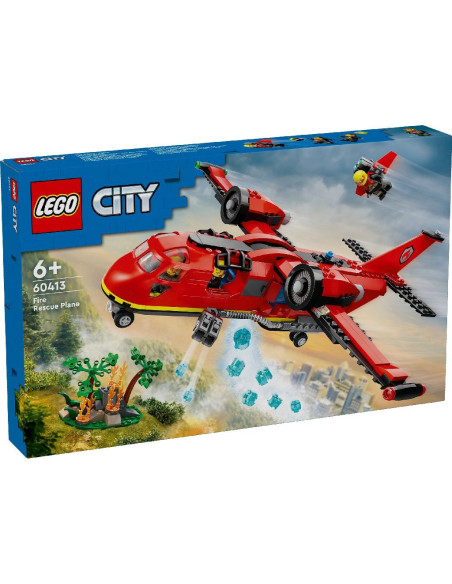 LEGO-60413,Lego City Avion De Pompieri 60413 LEGO-60413,Lego City Avion De Pompieri 60413