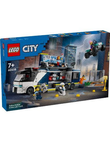 LEGO-60418,Lego City Laborator Mobil De Criminalistica 60418