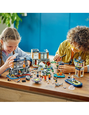 LEGO-60419,Lego City Insula Inchisoare 60419