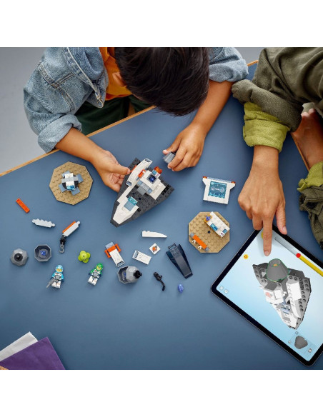 LEGO-60429,Lego City Nava Spatiala Si Descoperirea Unui Asteroid 60429