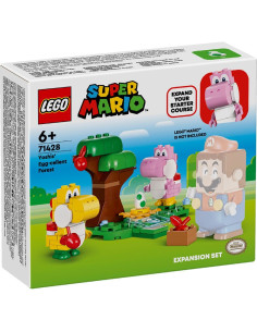 LEGO-71428,Lego Super Mario Set De Extindere Padurea Minunata Cu Oul Lui Yoshi 71428