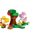 LEGO-71428,Lego Super Mario Set De Extindere Padurea Minunata Cu Oul Lui Yoshi 71428