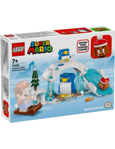 LEGO-71430,Lego Super Mario Set De Extindere Aventura In Zapada A Familiei Penguin 71430