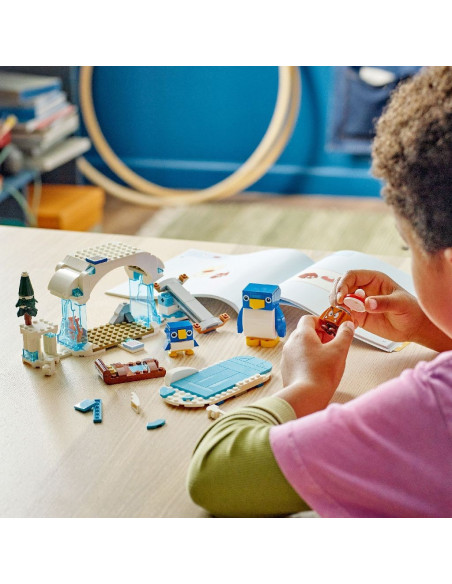 LEGO-71430,Lego Super Mario Set De Extindere Aventura In Zapada A Familiei Penguin 71430
