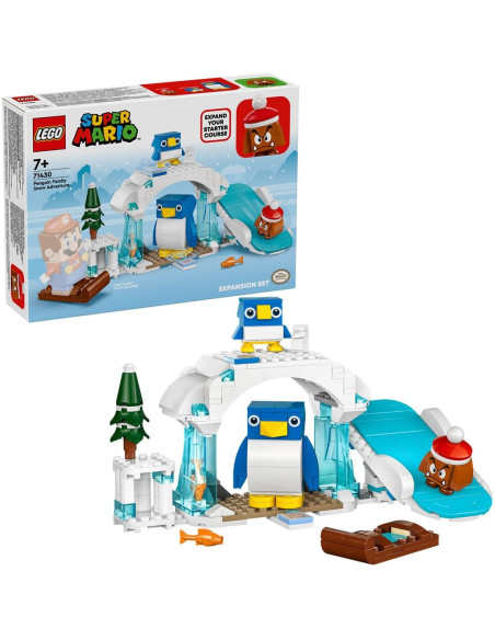 LEGO-71430,Lego Super Mario Set De Extindere Aventura In Zapada A Familiei Penguin 71430