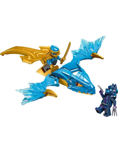 LEGO-71802,Lego Ninjago Atacul Dragonului Zburator Al Nyei 71802