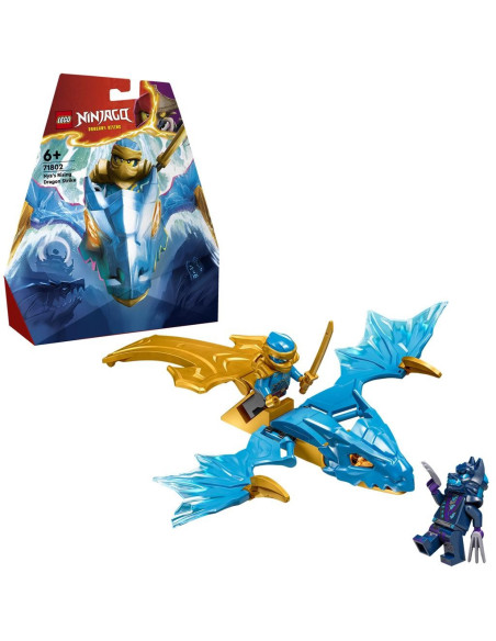 LEGO-71802,Lego Ninjago Atacul Dragonului Zburator Al Nyei 71802