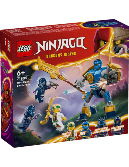 LEGO-71805,Lego Ninjago Pachet De Lupta Robotul Lui Jay 71805