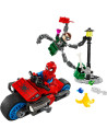 LEGO-76275,Lego Super Heroes Urmarire Pe Motocicleta Omul Paianjen Vs Doc Ock 76275