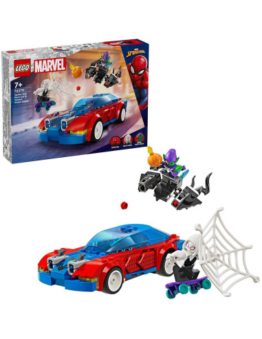 LEGO-76279,Lego Super Heroes Masina De Curse A Omului Paianjen Si Venom Green Goblin 76279