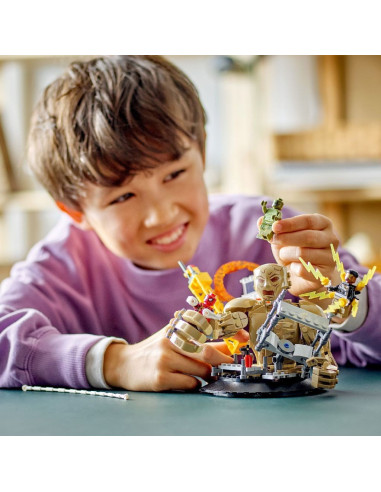 LEGO-76280,Lego Super Heroes Omul Paianjen Vs Sandman Batalia Finala 76280