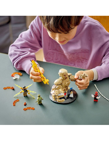 LEGO-76280,Lego Super Heroes Omul Paianjen Vs Sandman Batalia Finala 76280