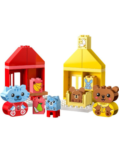 LEGO-10414,Lego Duplo Rutine Zilnice mesele Si Somnul 10414 LEGO-10414,Lego Duplo Rutine Zilnice mesele Si Somnul 10414