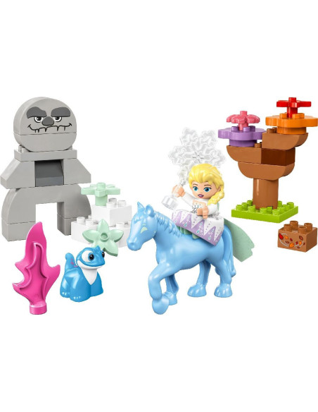 LEGO-10418,Lego Duplo Disney Elsa Si Bruni In Padurea Fermecata 10418