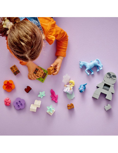 LEGO-10418,Lego Duplo Disney Elsa Si Bruni In Padurea Fermecata 10418