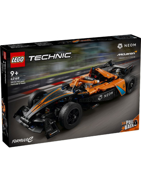 LEGO-42169,Lego Technic Masina De Curse Neom Mclaren Formula E 42169 LEGO-42169,Lego Technic Masina De Curse Neom Mclaren Formula E 42169