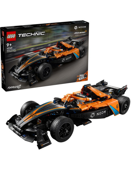 LEGO-42169,Lego Technic Masina De Curse Neom Mclaren Formula E 42169 LEGO-42169,Lego Technic Masina De Curse Neom Mclaren Formula E 42169