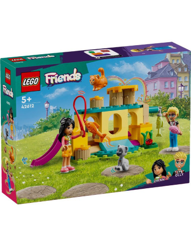 LEGO-42612,Lego Friends Aventuri Pe Terenul De Joaca Pentru Pisici 42612