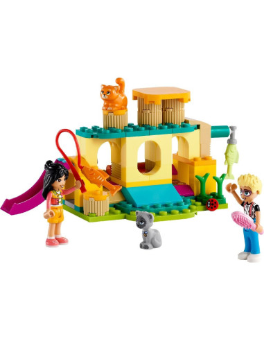 LEGO-42612,Lego Friends Aventuri Pe Terenul De Joaca Pentru Pisici 42612