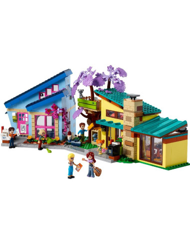 LEGO-42620,Lego Friends Casele Familiale Ale Lui Olly Si Paisley 42620 LEGO-42620,Lego Friends Casele Familiale Ale Lui Olly Si Paisley 42620