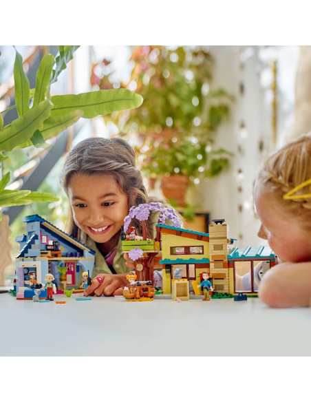LEGO-42620,Lego Friends Casele Familiale Ale Lui Olly Si Paisley 42620 LEGO-42620,Lego Friends Casele Familiale Ale Lui Olly Si Paisley 42620