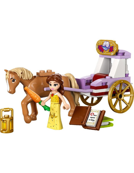 LEGO-43233,Lego Disney Princess 43233 Caleasca Din Povestea Lui Belle 43233