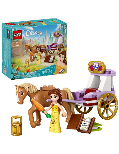 LEGO-43233,Lego Disney Princess 43233 Caleasca Din Povestea Lui Belle 43233