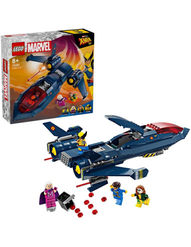 LEGO-76281,Lego Marvel Super Heroes Avionul X Jet Al X Men 76281