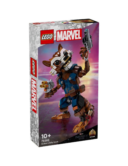 LEGO-76282,Lego Marvel Super Heroes Rocket Si Bebelusul Groot 76282