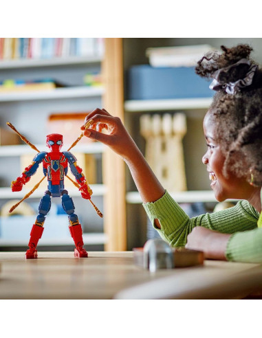 LEGO-76298,Lego Marvel Super Heroes Omul Paianjen De Fier 76298