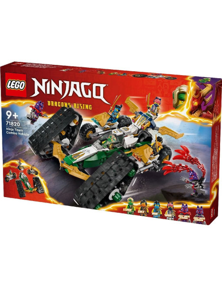 LEGO-71820,Lego Ninjago Vehicul Combinat Al Echipei Ninja 71820 LEGO-71820,Lego Ninjago Vehicul Combinat Al Echipei Ninja 71820