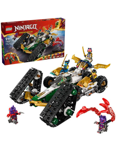 LEGO-71820,Lego Ninjago Vehicul Combinat Al Echipei Ninja 71820 LEGO-71820,Lego Ninjago Vehicul Combinat Al Echipei Ninja 71820