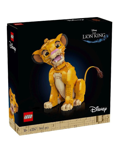 LEGO-43247,Lego Disney Adolescentul Simba, Regele Leu 43247
