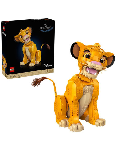 LEGO-43247,Lego Disney Adolescentul Simba, Regele Leu 43247