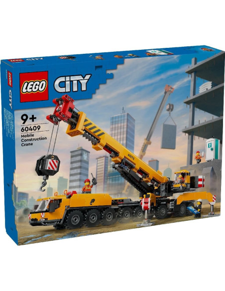 LEGO-60409,Lego City Macara Mobila Galbena De Constructii 60409 LEGO-60409,Lego City Macara Mobila Galbena De Constructii 60409