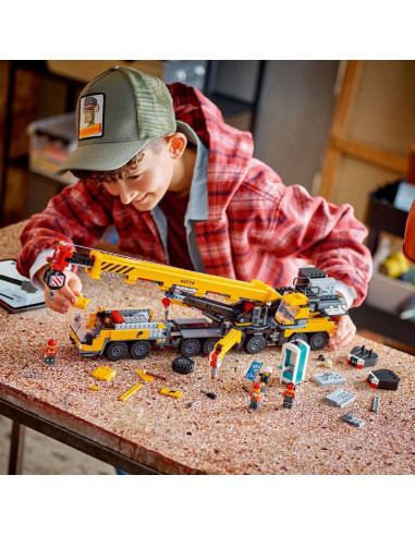 LEGO-60409,Lego City Macara Mobila Galbena De Constructii 60409 LEGO-60409,Lego City Macara Mobila Galbena De Constructii 60409
