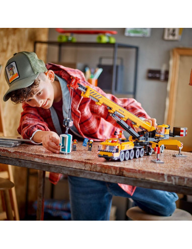 LEGO-60409,Lego City Macara Mobila Galbena De Constructii 60409 LEGO-60409,Lego City Macara Mobila Galbena De Constructii 60409