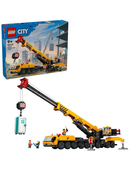 LEGO-60409,Lego City Macara Mobila Galbena De Constructii 60409 LEGO-60409,Lego City Macara Mobila Galbena De Constructii 60409