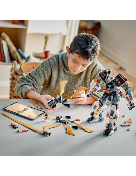 LEGO-71821,Lego Ninjago Robotul-dragon De Titan Al Lui Cole 71821 LEGO-71821,Lego Ninjago Robotul-dragon De Titan Al Lui Cole 71821
