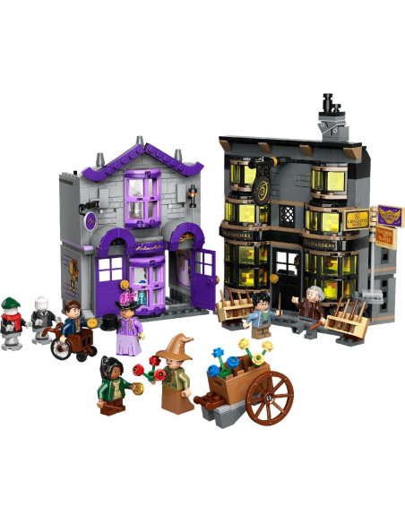LEGO-76439,Lego Harry Potter Tm Ollivander Si Magazinul De Haine Al Lui Madam Malkin 76439