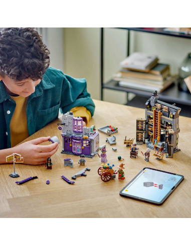 LEGO-76439,Lego Harry Potter Tm Ollivander Si Magazinul De Haine Al Lui Madam Malkin 76439