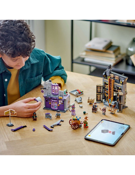 LEGO-76439,Lego Harry Potter Tm Ollivander Si Magazinul De Haine Al Lui Madam Malkin 76439