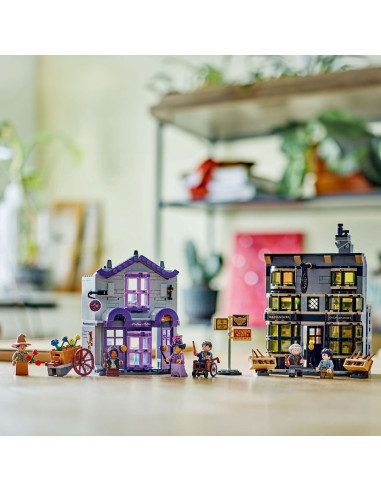 LEGO-76439,Lego Harry Potter Tm Ollivander Si Magazinul De Haine Al Lui Madam Malkin 76439