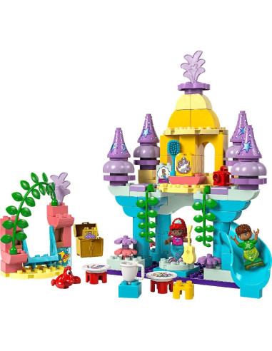 LEGO-10435,Lego Duplo Palatul Subacvatic Magic Al Lui Ariel 10435